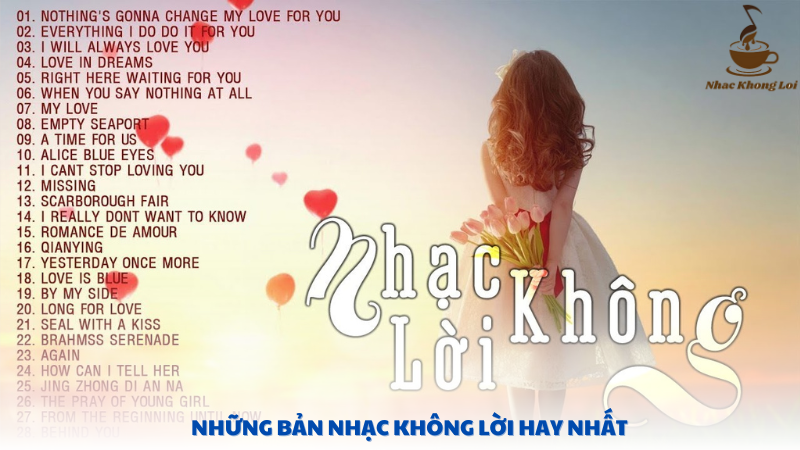 những bản nhạc không lời hay nhất