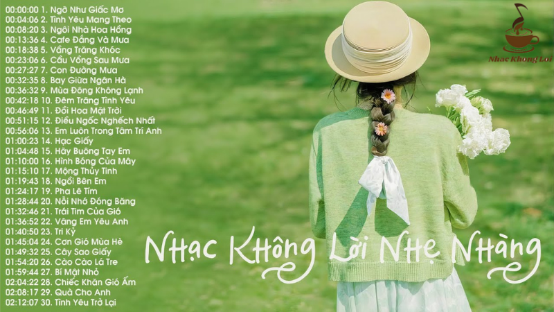 những bản nhạc không lời hay nhất